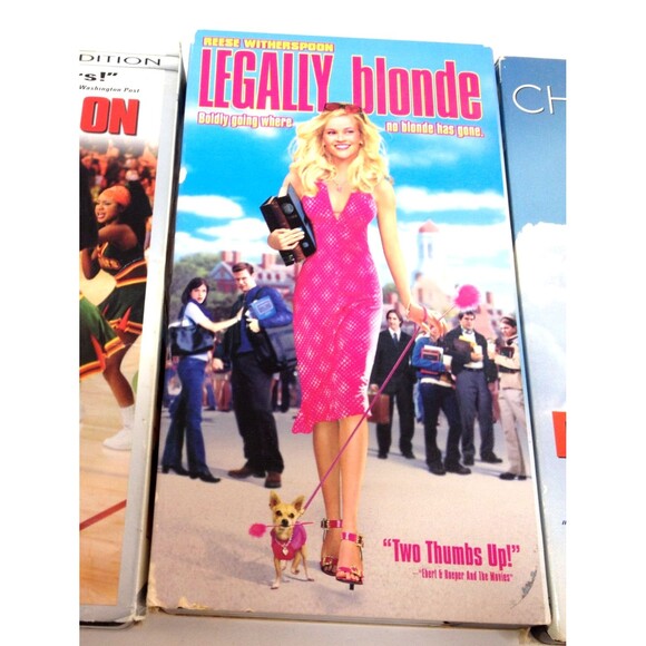 (3) Vintage Movie Lot VHS Bring It On  Legally Blond  Down To Earth Chris Rock - Picture 3 of 10